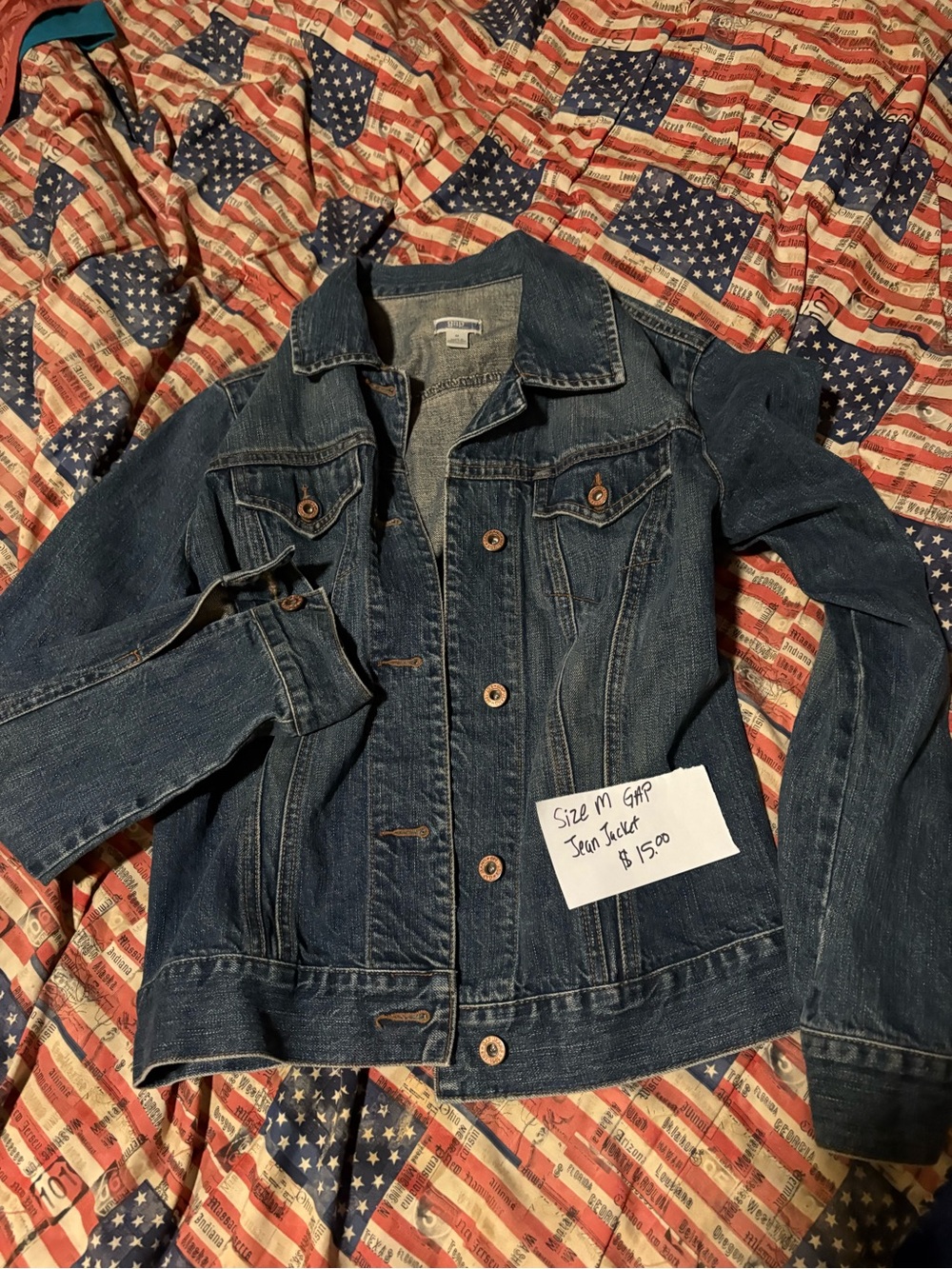 GAP Men’s Dark Indigo Denim Jacket